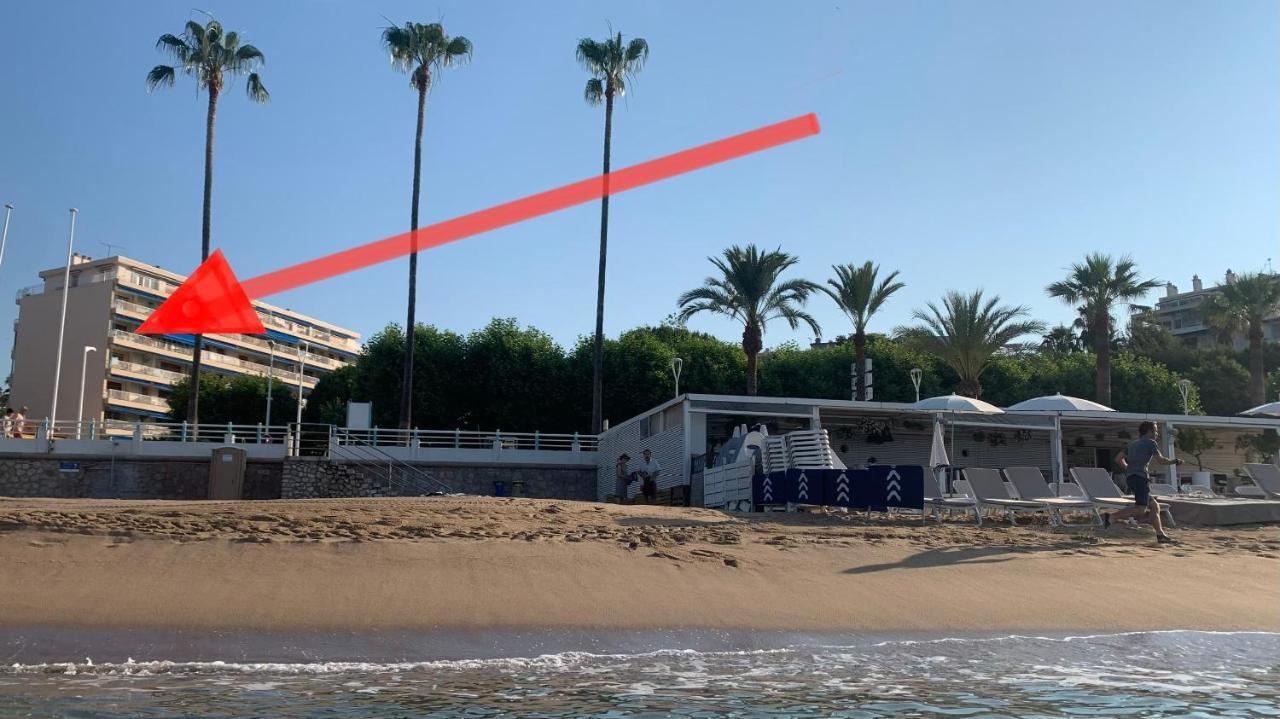Vue Mer Exceptionnelle Sur Plage Du Midi En 1Re Ligne- 2 Chambres Cannes Zewnętrze zdjęcie
